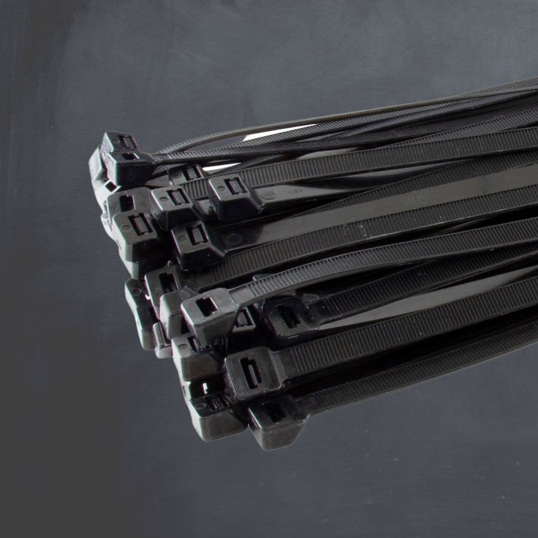 Heavy duty and industrial zip tie applications